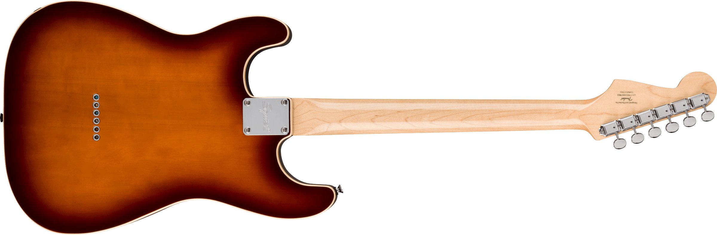 Squier Paranormal Custom Nashville Stratocaster Chocolate 2-Colour
